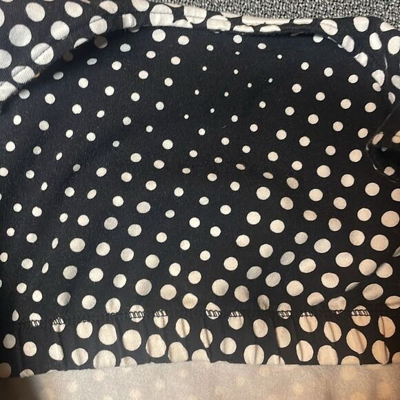Calvin Klein performance, black & white polka dot, quick dry racer back size L - Picture 4 of 4